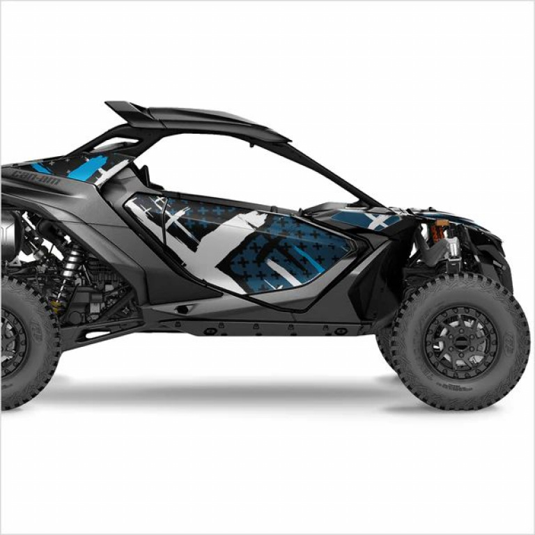 X-Design Dark Blue S Version for Can-Am Maverick R 2 Doors